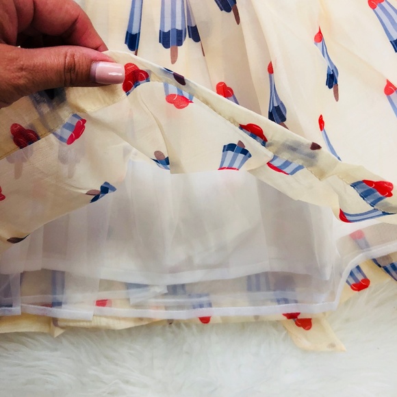 GIRLS POPSICLE SUMMER DRESS SIZE 3 AND 5 - Picture 3 of 4